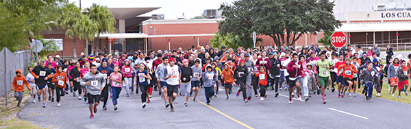 And they are off! At the start of last year’s race. Photo: LFISD