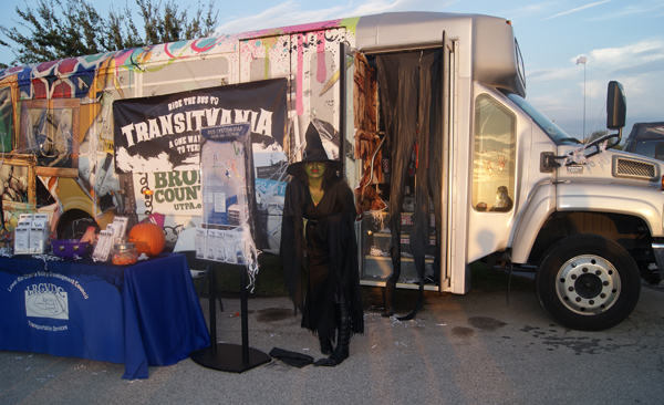 Valley Metro’s Haunted Bus. Photo: Los Fresnos Chamber of Commerce