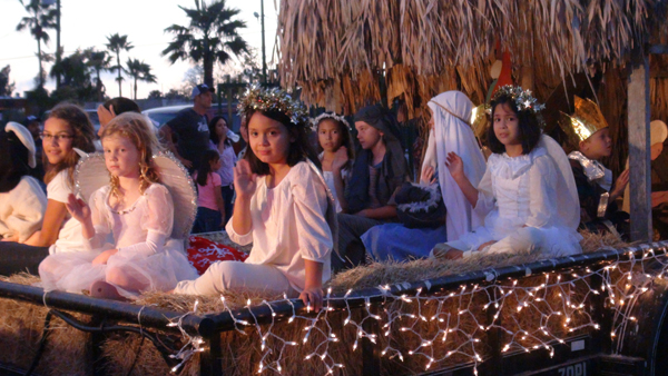 These little angels appeared in last year’s Los Fresnos Christmas Parade
