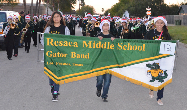 Resaca Middle School Band took 1st place in the Marching category