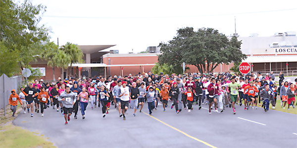 And they are off! At the start of last year’s race. Photo: LFISD 