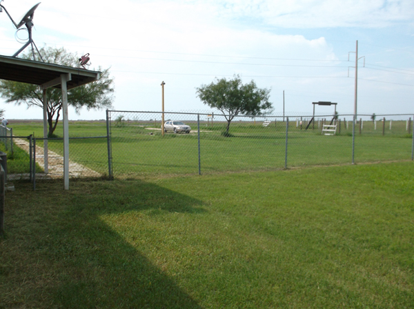 One of two outdoor soccer fields available at Atascosa.