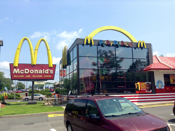 McDonald’s is being urged to stop using meat that’s been raised with antibiotics, with a new campaign from the U.S. Public Interest Research Group. Photo: Mike Mozart/Flickr.