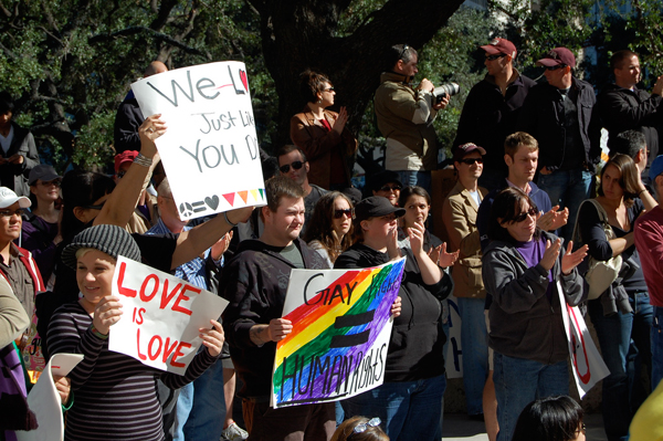 The U.S. Supreme Court will hear arguments next month on the constitutionality of state bans on same-sex marriage, as is currently the law in Texas. Photo: us006409/Flickrl.