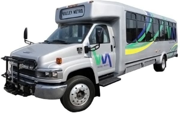 The Texas Legislature is looking at partial state funding for a pilot public transit program to increase service and connect all higher-education campuses in the Rio Grande Valley. Transit ridership in the 4,000-square-mile region already is booming. Photo: courtesy of Valley Metro.